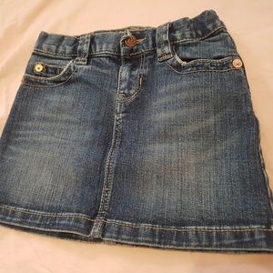Gap Jean Skirt Adjustable Waist